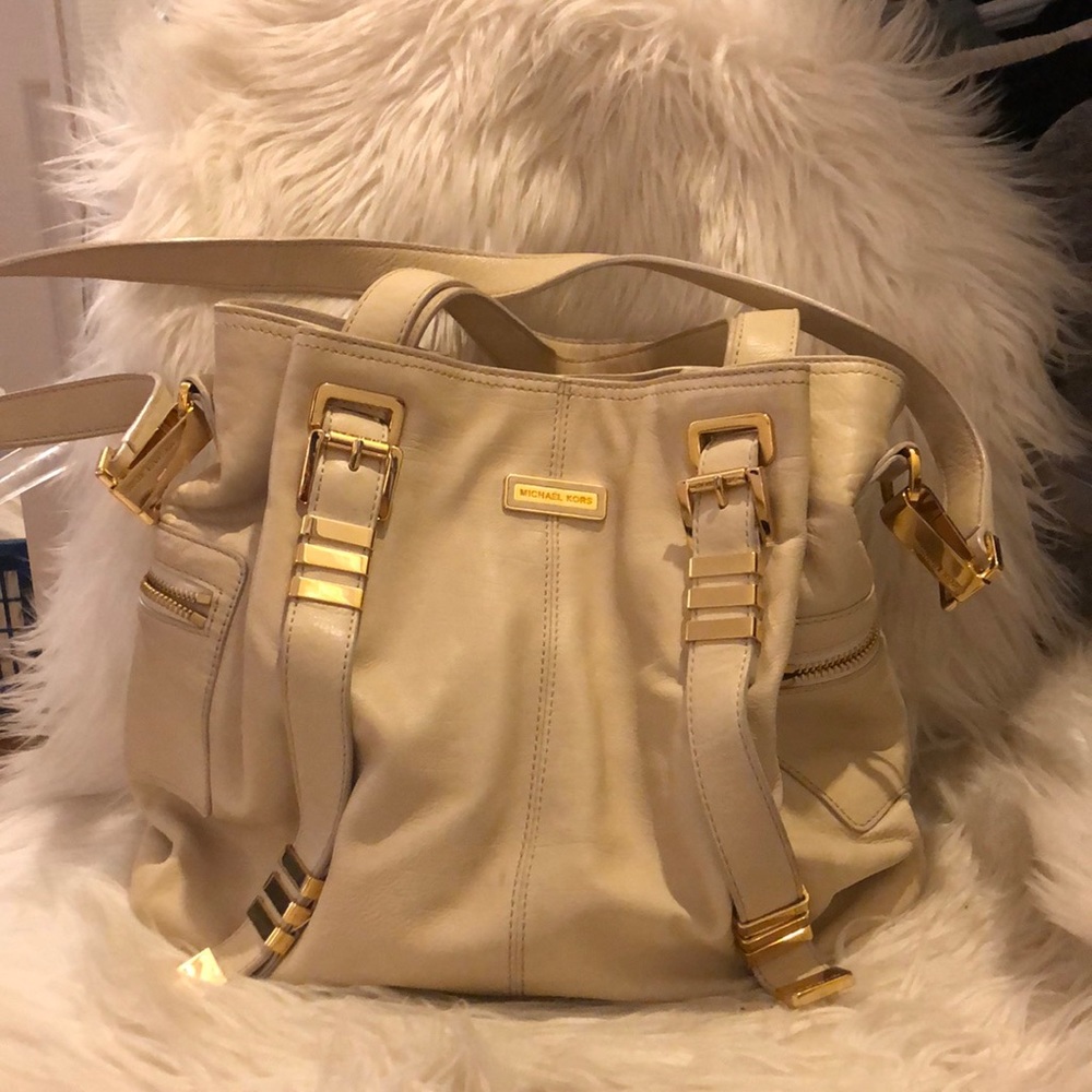Michael Kors Cream Purse